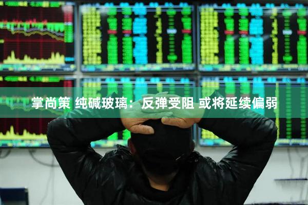 掌尚策 纯碱玻璃：反弹受阻 或将延续偏弱