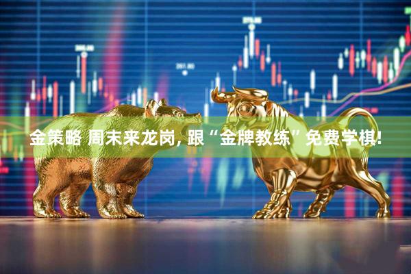 金策略 周末来龙岗, 跟“金牌教练”免费学棋!